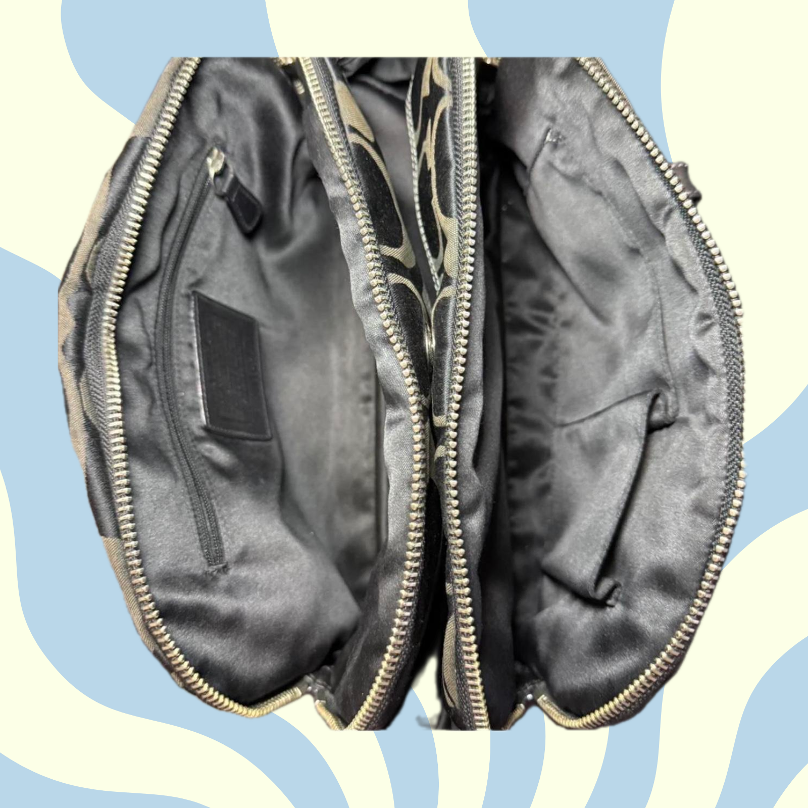 Coach Bonnie Double Zip Satchel