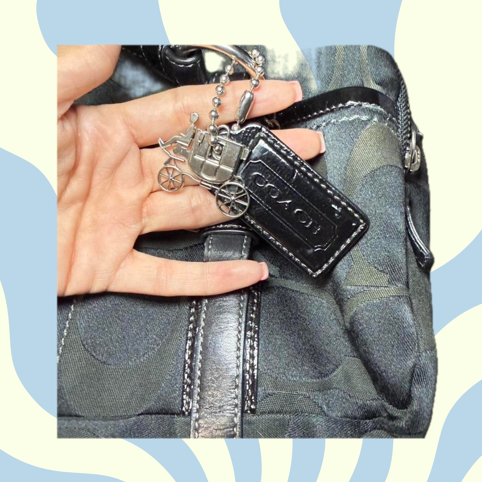 Coach Bonnie Double Zip Satchel