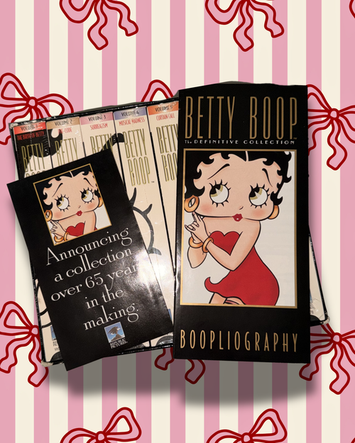 Betty Boop The Definitive Collection 8 Box VHS Set (1996)