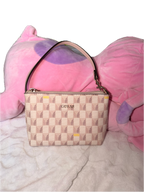 Guess Wave Mini Tote Pink Purse with Coin Purse and Small Purse Insert
