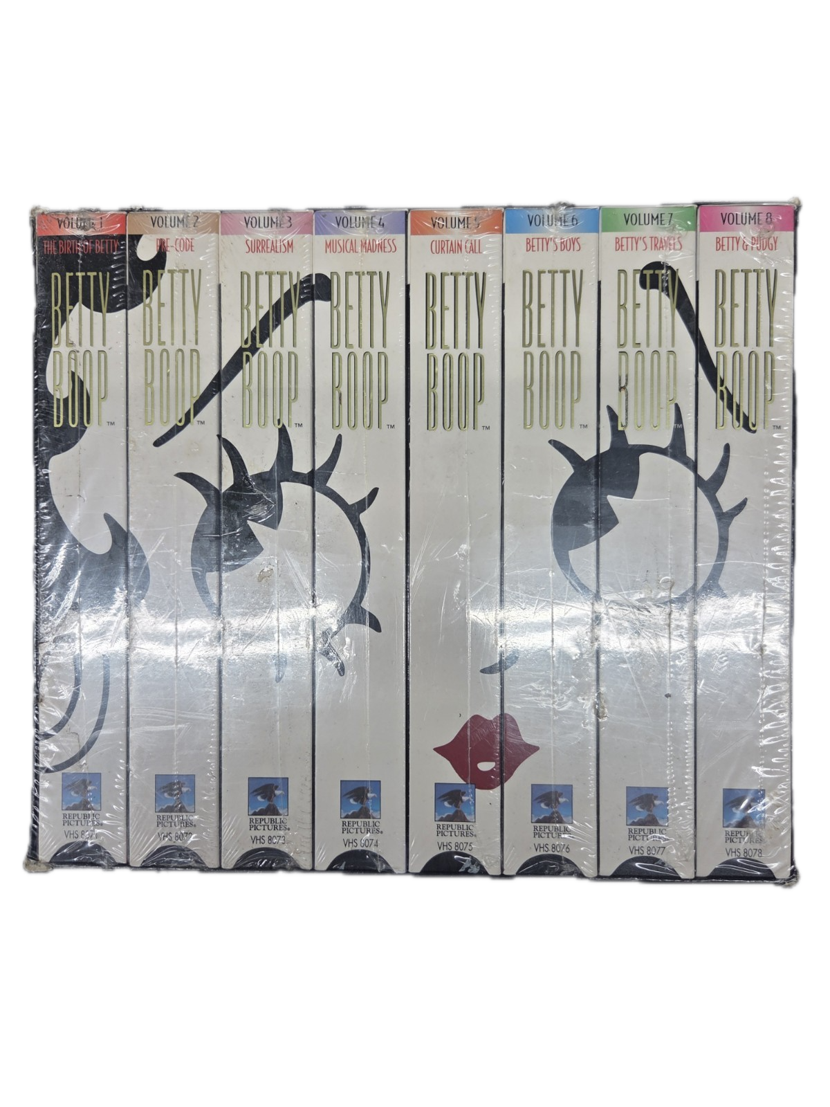 Betty Boop The Definitive Collection 8 Box VHS Set (1996)